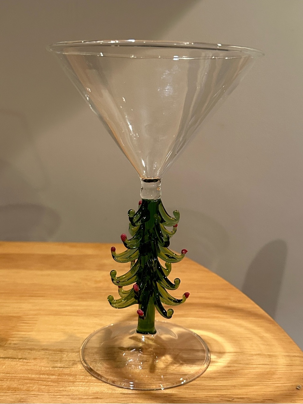 Holiday Martini Glass